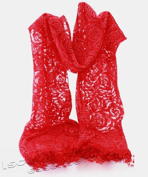 Pashmina estampado rosas
