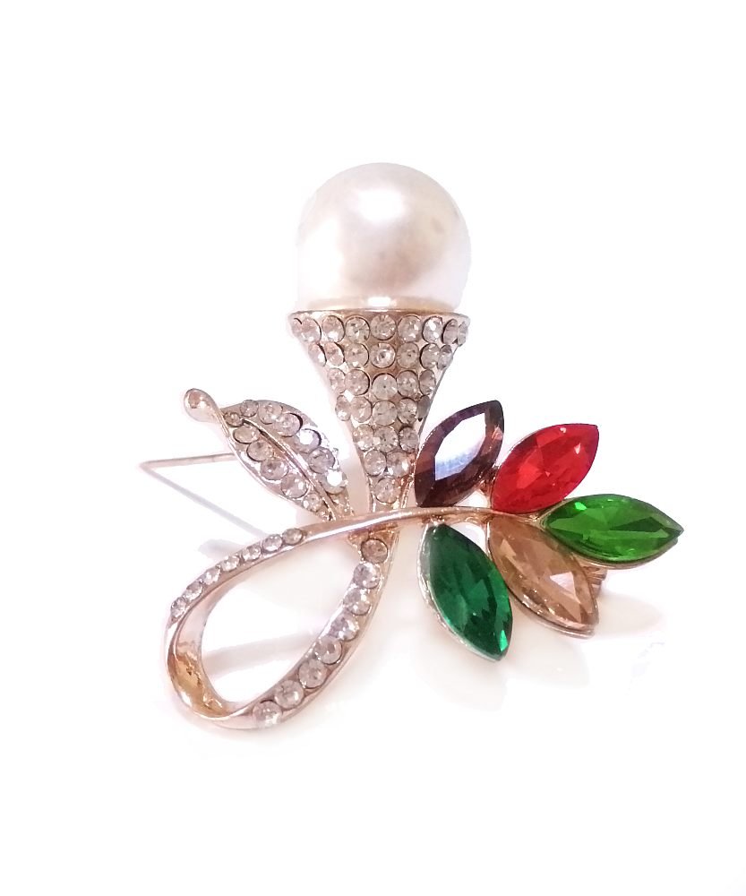 Broche hojitas
