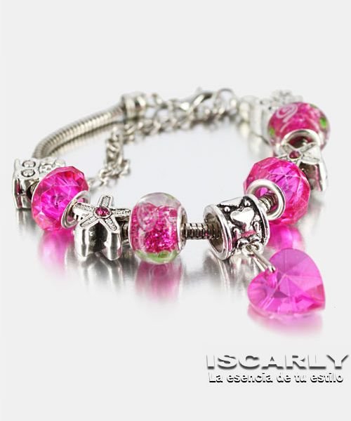 Pulsera de abalorios tipo pandora