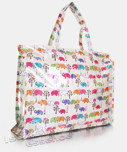 Bolso de playa motivo elefantes
