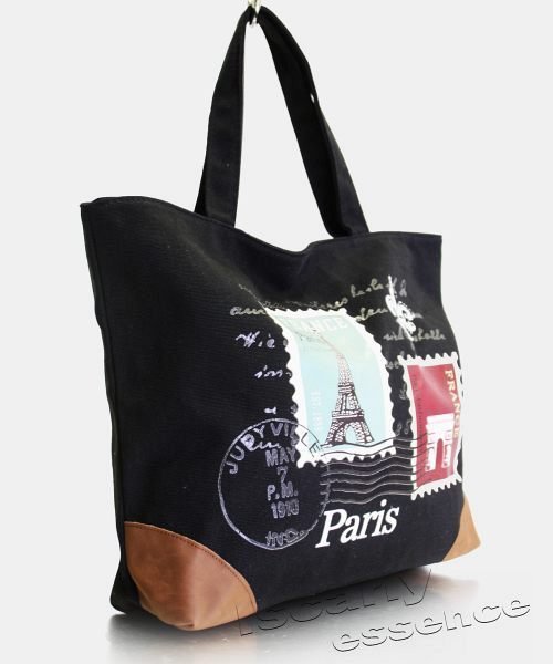 Bolso estampado Paris