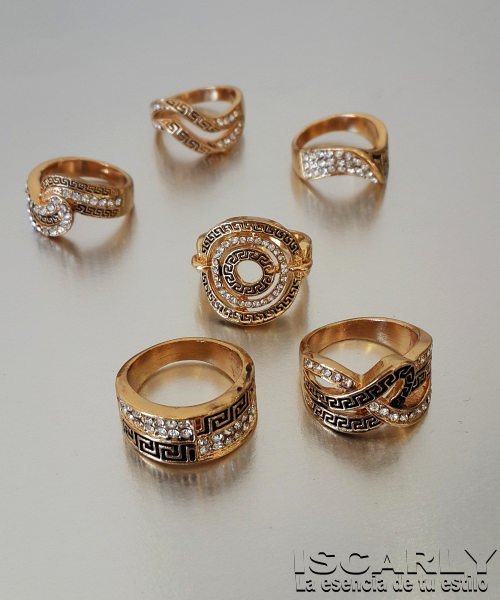 Anillo Cristales