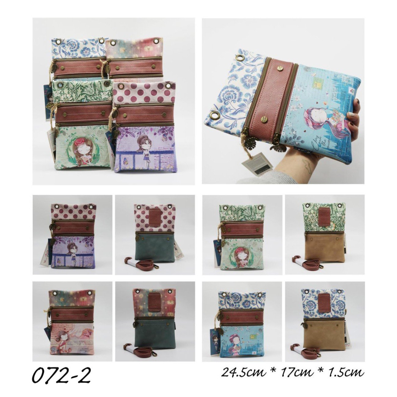 Bandolera rectangular Sweet & Candy