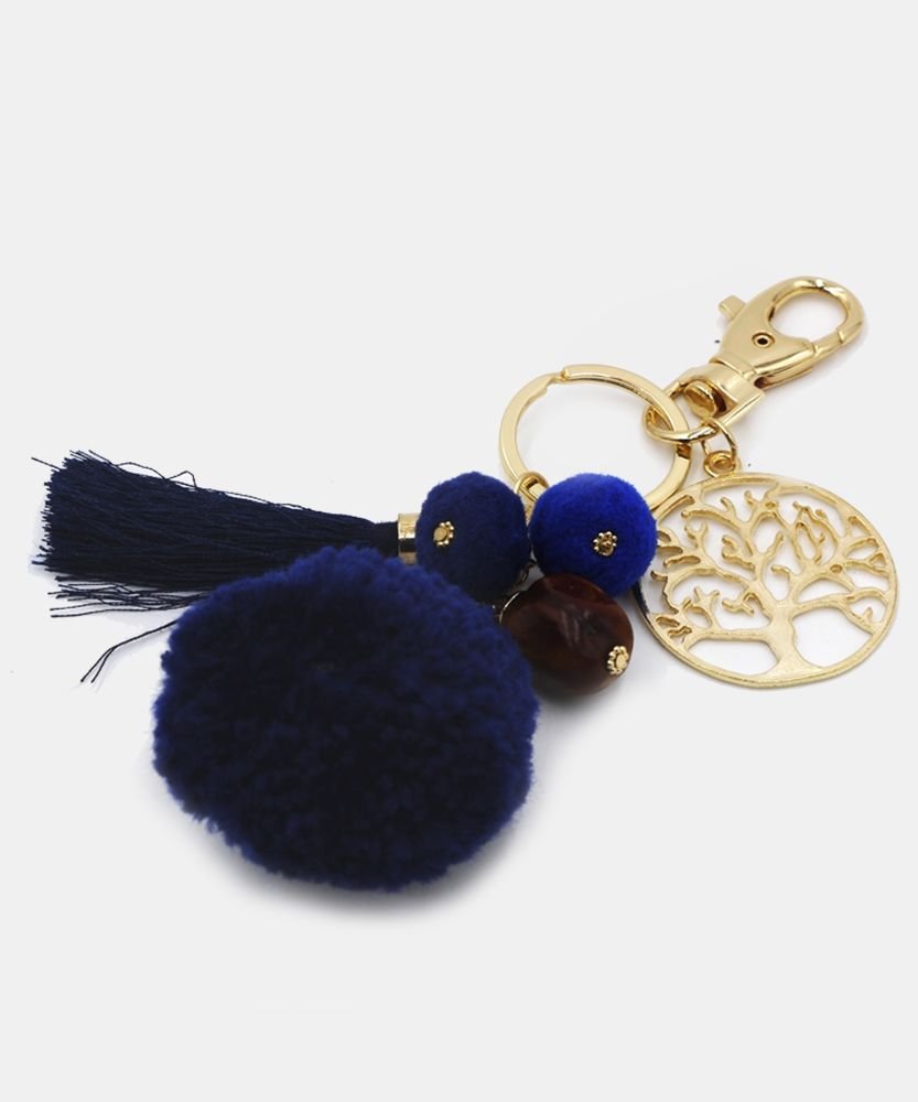 Llavero pomp�n y tassel