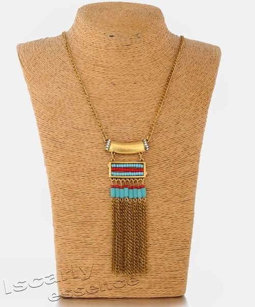 Collar con chaquiras