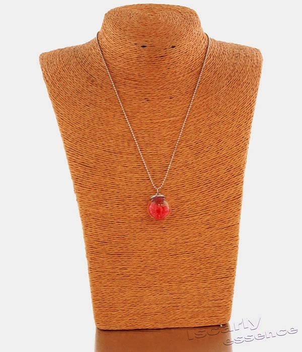 Collar bola con Cristales