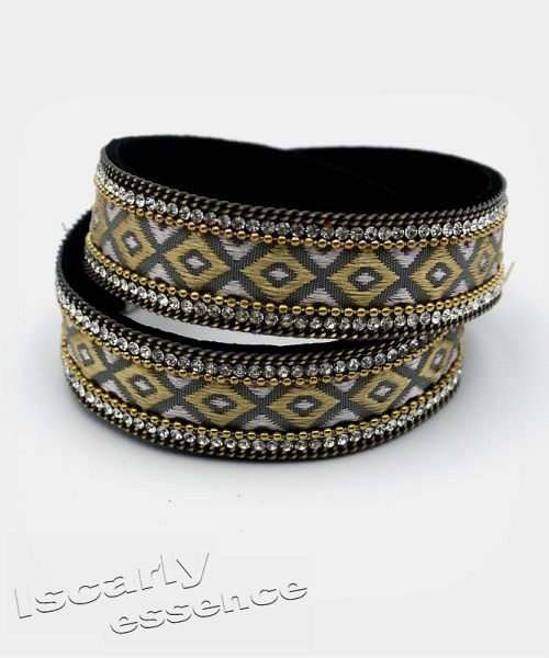 Brazalete Bordado