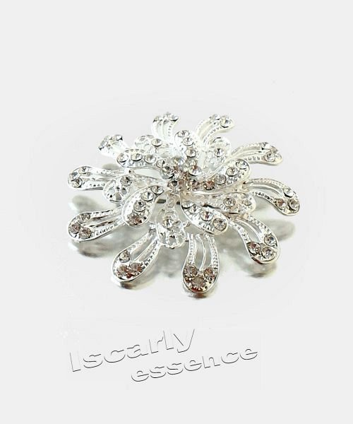 Broche con cristales