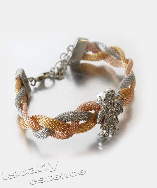 Pulsera trenzada Mu�equita