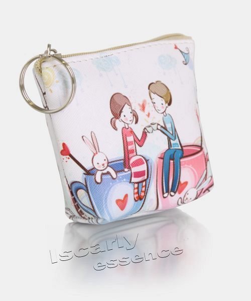 Monedero estampado