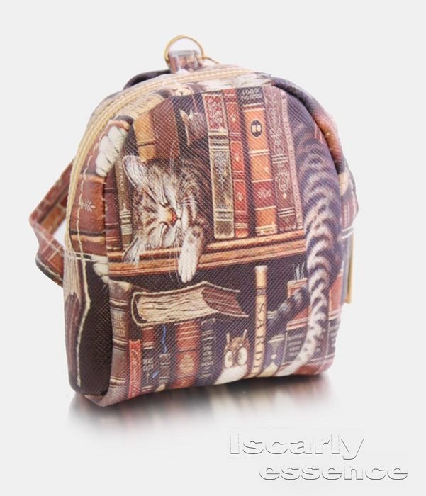 Monedero Cats Mochila