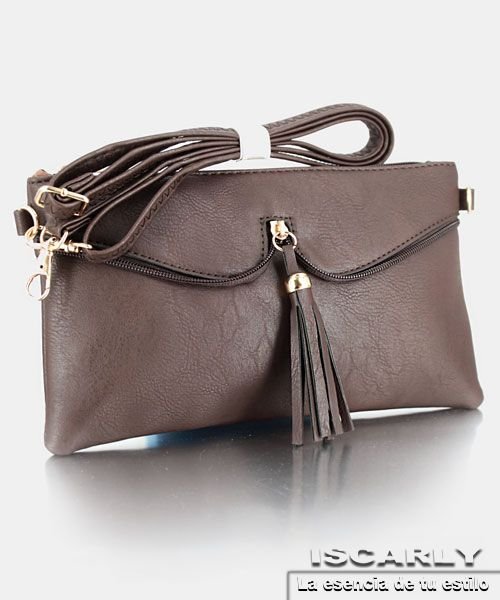 Bolso Sobre detalle Flecos