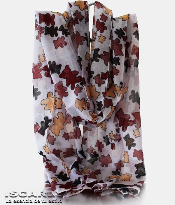 Pashmina Bear Print