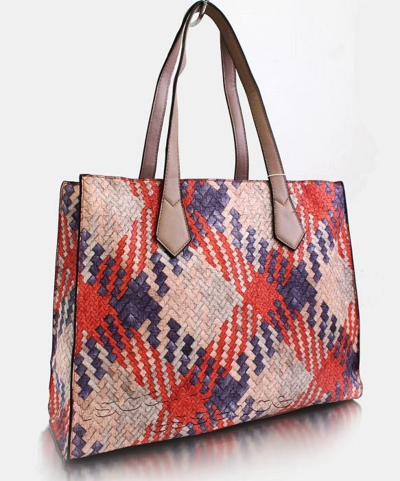 Bolso Nacarado Trenzado