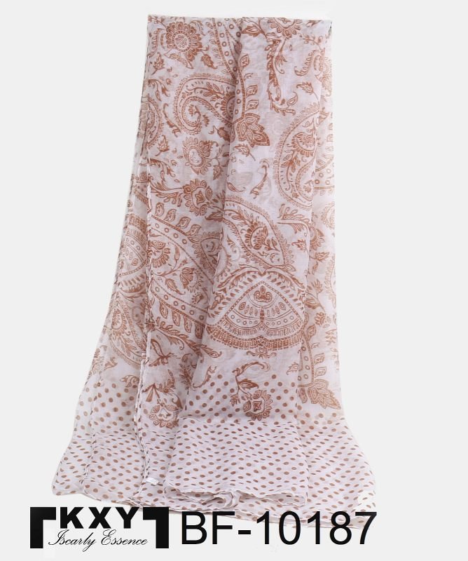 Pashmina estampado navy