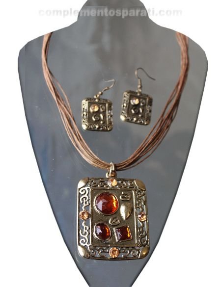 Gargantilla Rectangular
