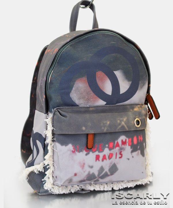 Bolso Mochila Elisa Blanca