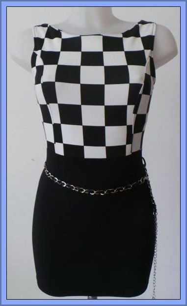 VESTIDO CUADROS