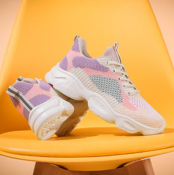 (image for) Chunky knit low-top sneaker
