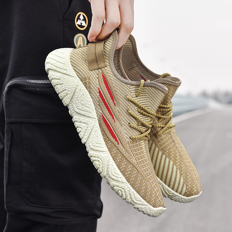 (image for) Knit athletic sneaker with textured sole