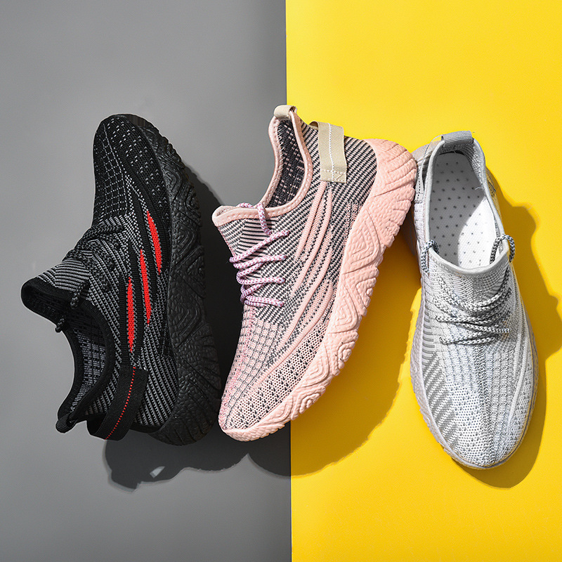 (image for) Knit athletic sneaker with textured sole
