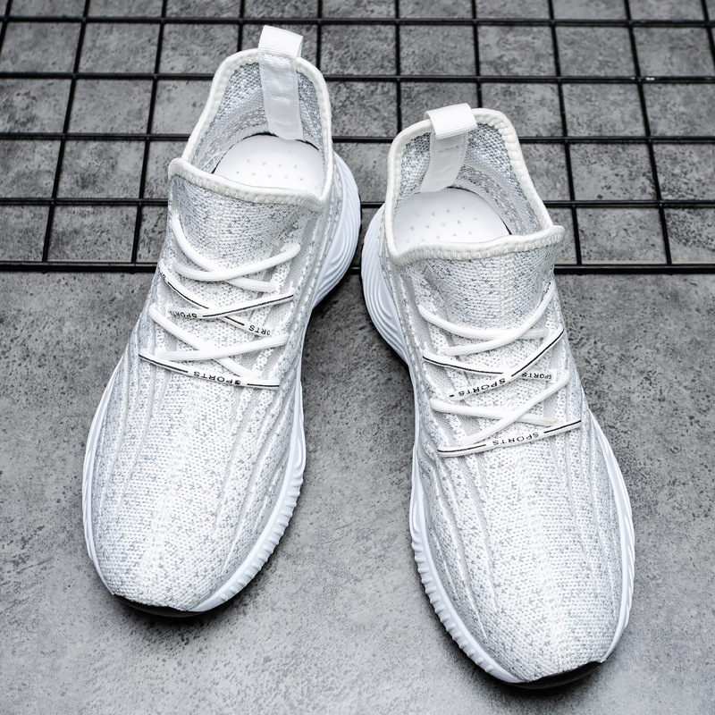 (image for) Knit athletic sneaker with contrasting sole