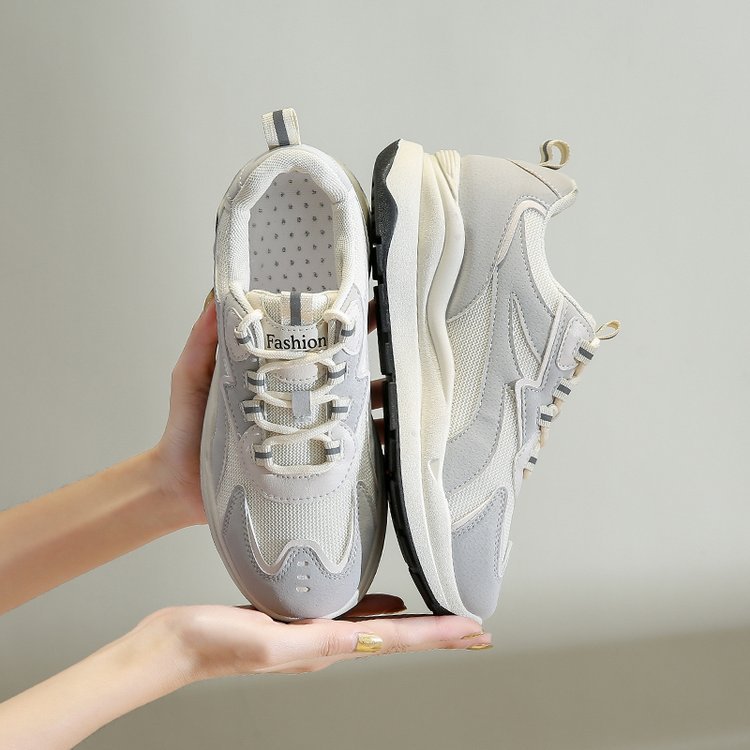 (image for) Low-top chunky sneaker with mesh upper