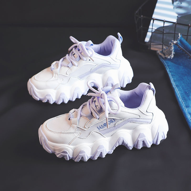(image for) Chunky lace-up sneaker with rugged sole