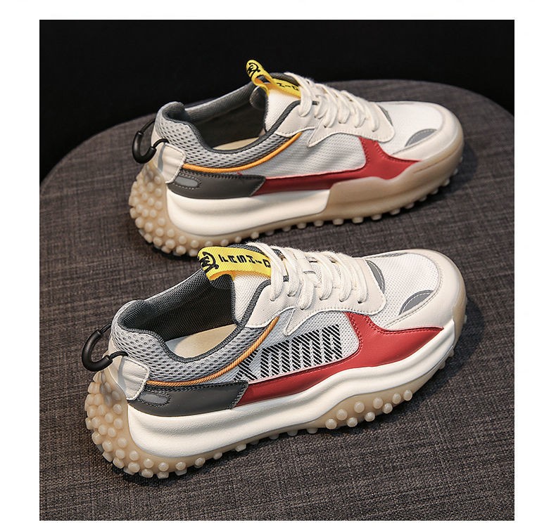 (image for) Chunky sneaker with bubble-stud sole and mesh panels
