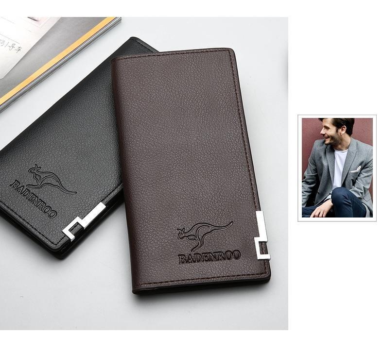 Billetera de hombre formato largo con l…