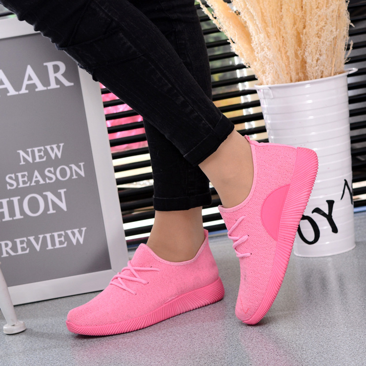 Lightweight Knit Low-Top Sneaker with T…