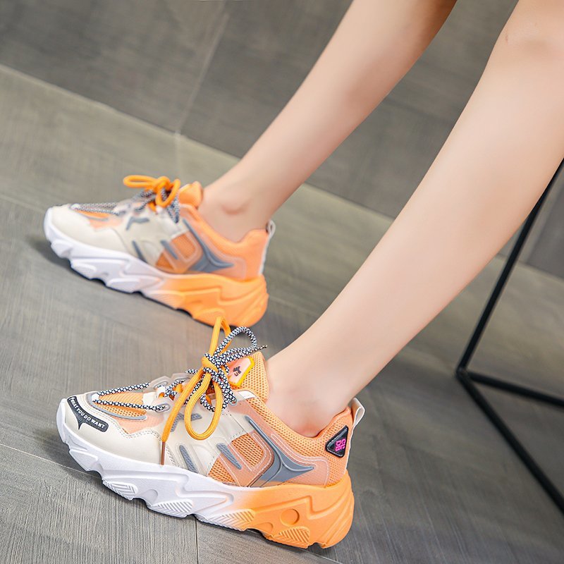 (image for) Chunky mesh sneaker with sculpted sole