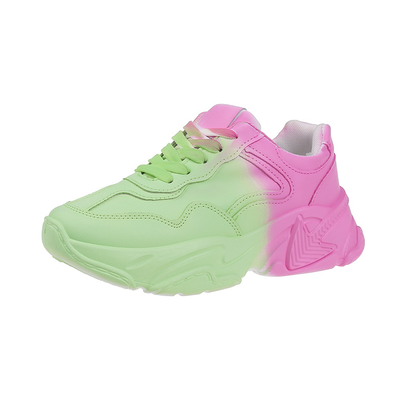 (image for) Chunky gradient sneakers with platform sole