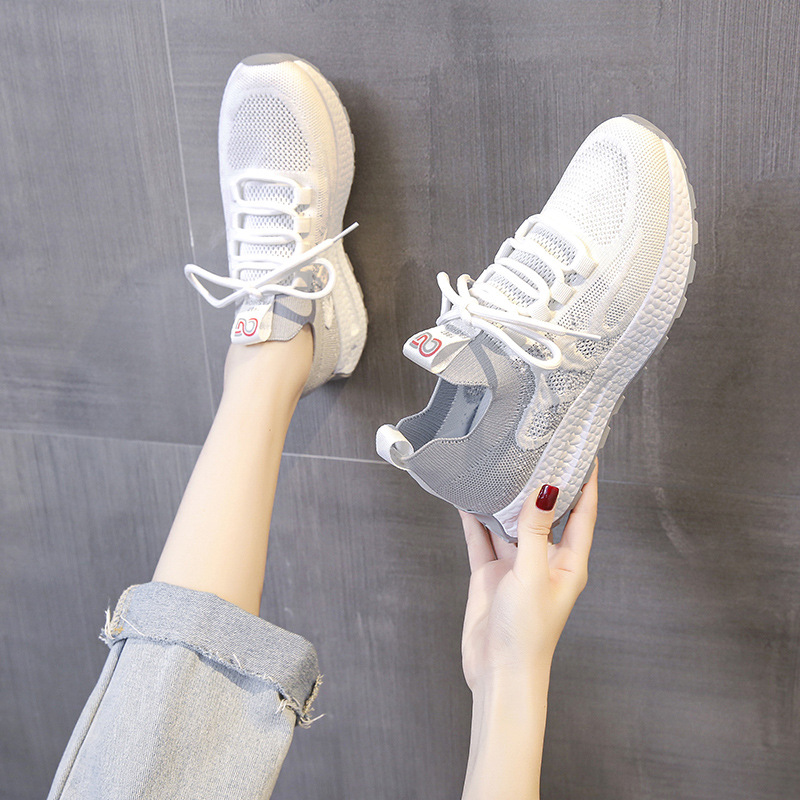 (imagen de) Zapatilla deportiva de punto con suela texturizada