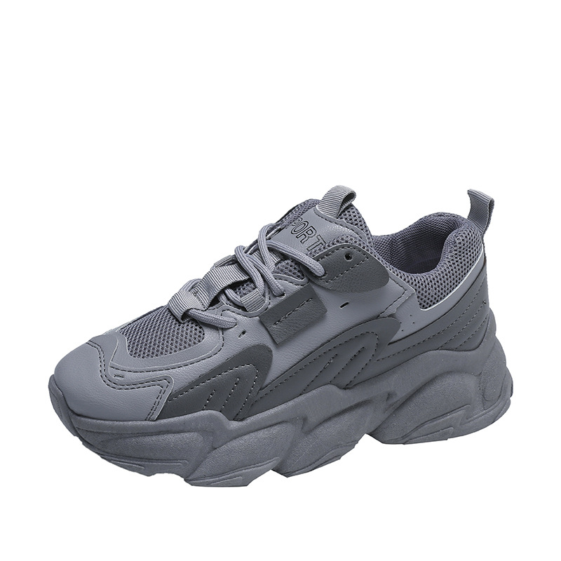 Chunky platform sneaker with textured p…