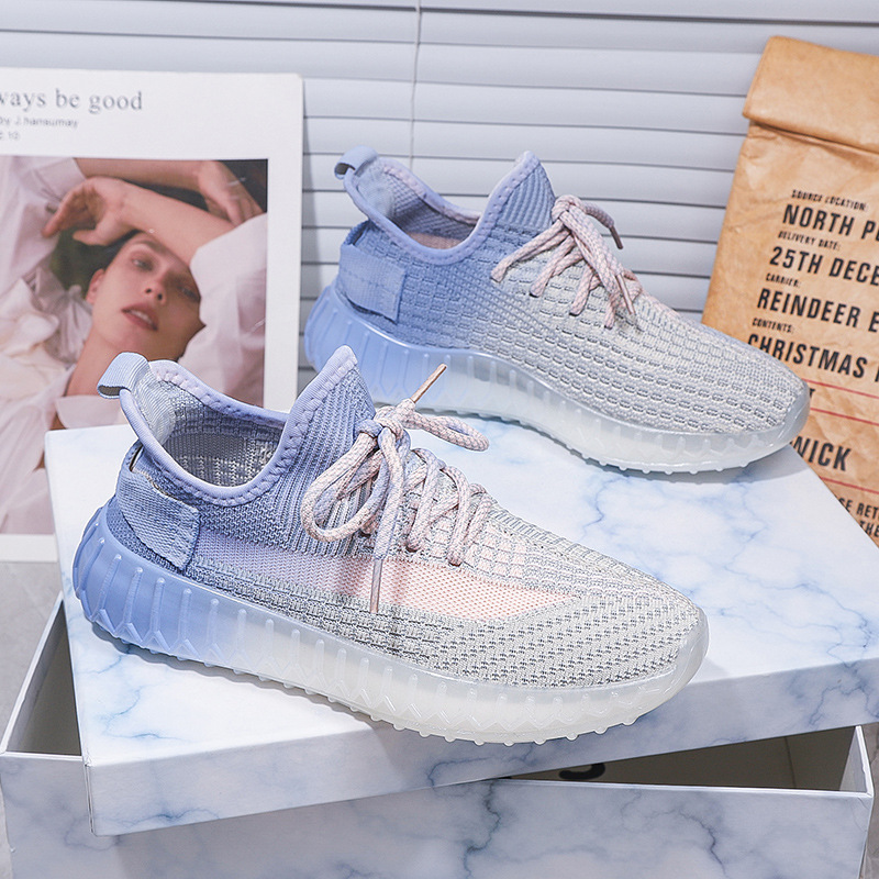 (image for) Knit Slip-On Athletic Sneaker with Translucent Sole