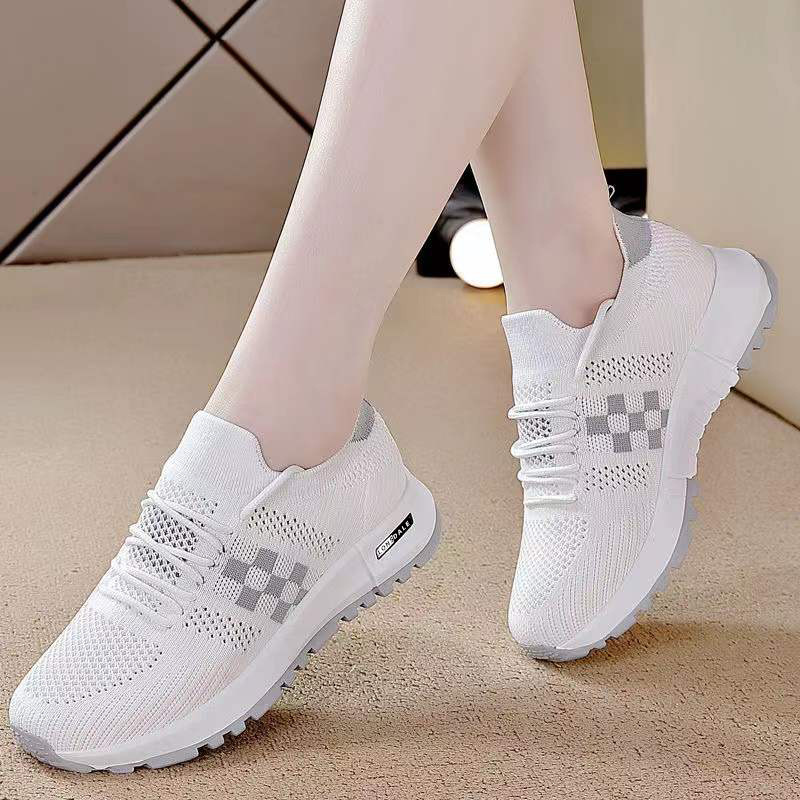 Zapatilla deportiva tipo calcetín tejid…
