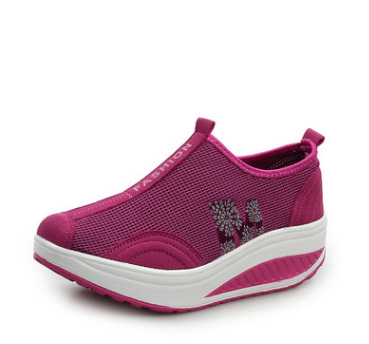 (image for) Wedge Slip-On Mesh Sneaker