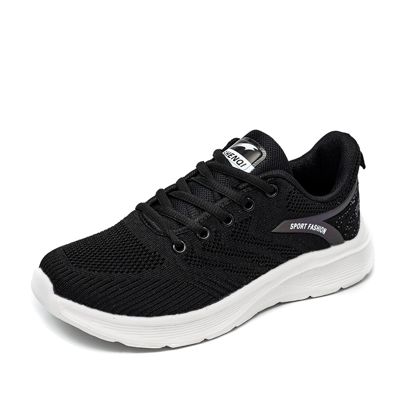 (imagen de) Zapatilla deportiva tejido jaspeado con suela acolchada