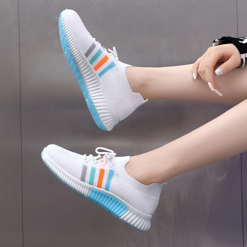 (image for) Low-top knit sneaker with ridged sole