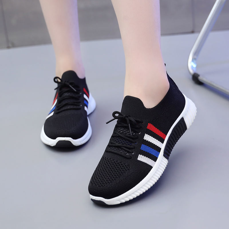 (image for) Low-top knit sneaker with ridged sole
