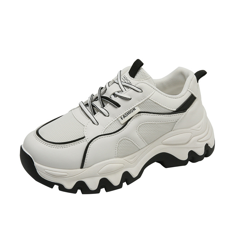(image for) Chunky lace-up sneaker with rugged sole