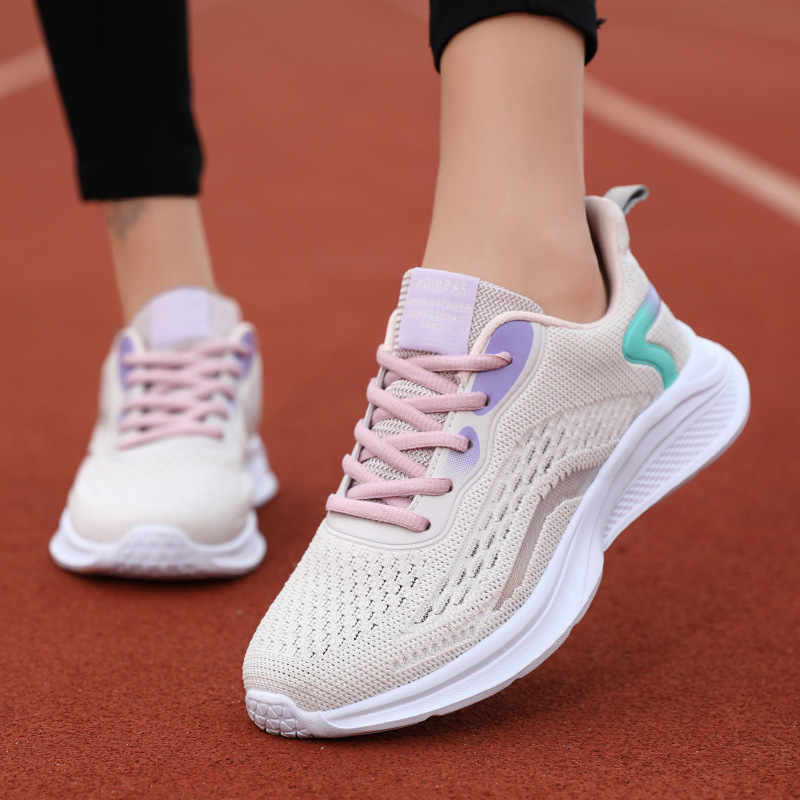 (image for) Low-profile knit sneaker with elevated sole