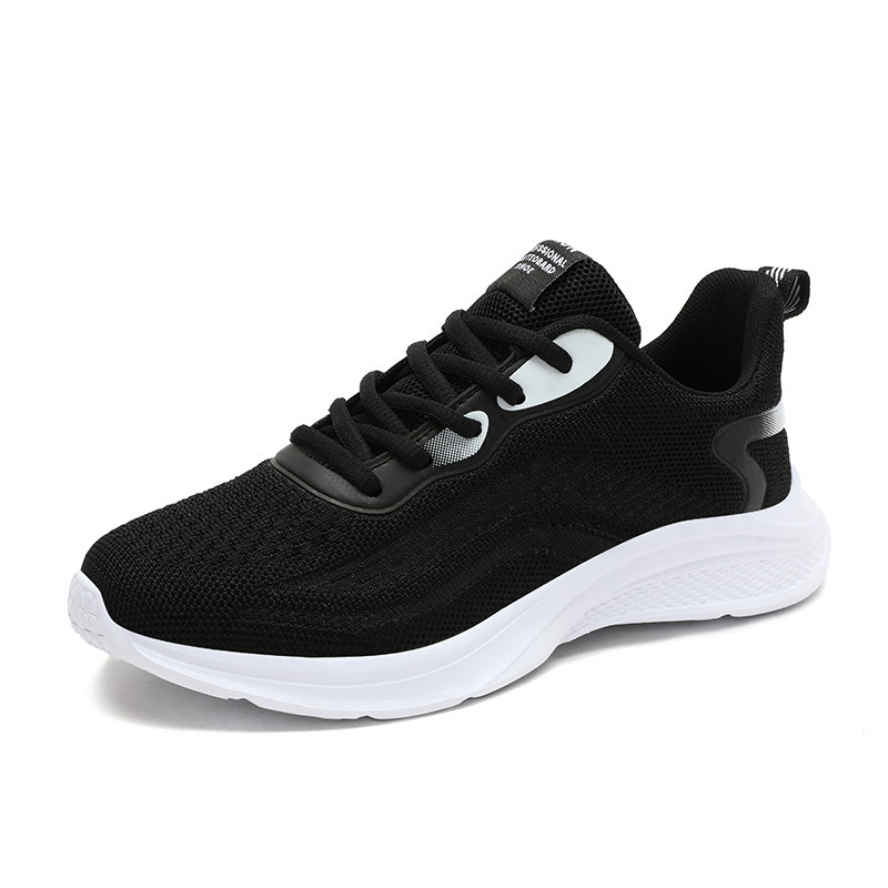 (image for) Low-profile knit sneaker with elevated sole
