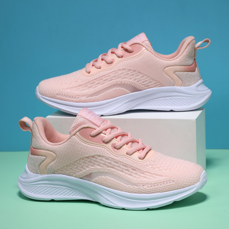 (image for) Low-profile knit sneaker with elevated sole
