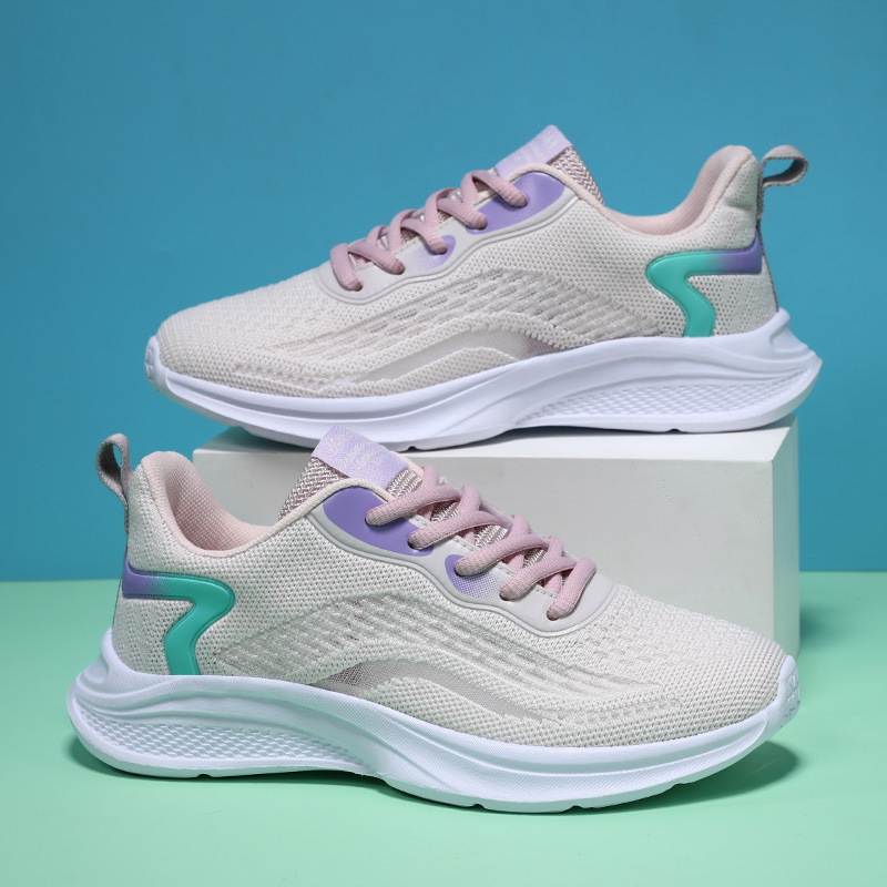 Low-profile knit sneaker with elevated sole (image for) Low-profile knit sneaker with elevated sole