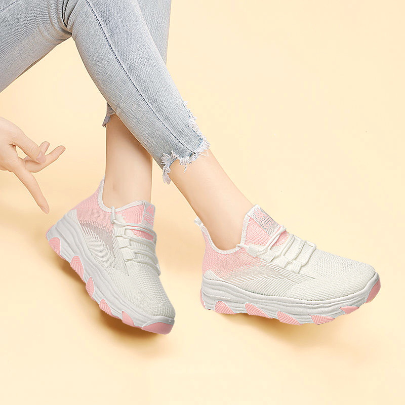 (image for) Chunky knit sneaker with platform sole