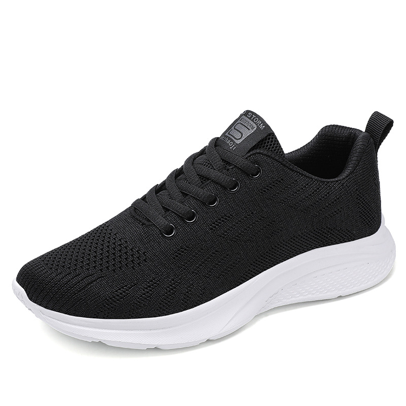 (image for) Breathable Knit Trainer with Cushioned Sole