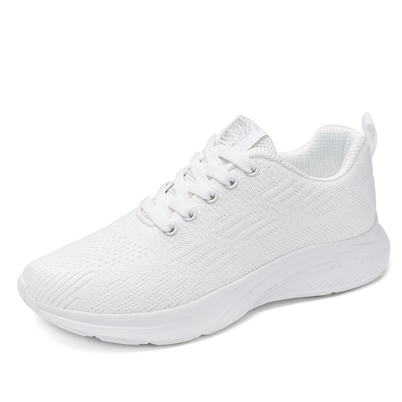 (image for) Breathable Knit Trainer with Cushioned Sole