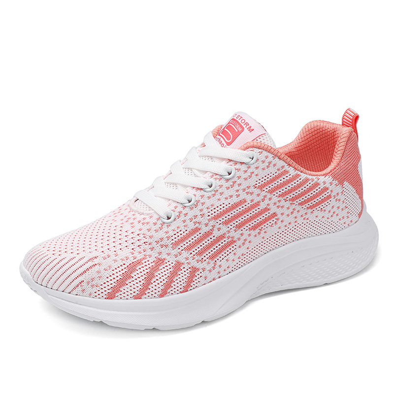 (image for) Breathable Knit Trainer with Cushioned Sole